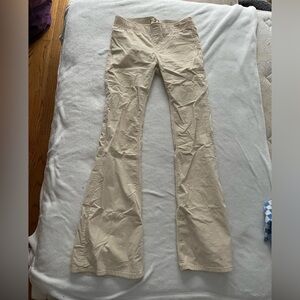 Women's Free People Cream Corduroy Pants